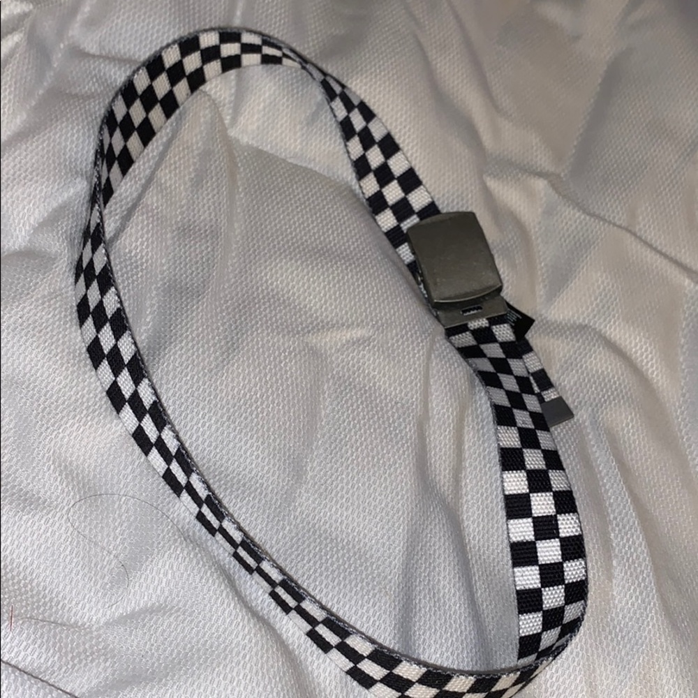Checkered Brandy Melville Belt